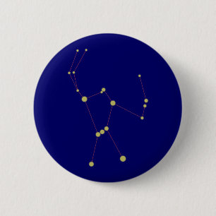 Badge Rond 5 Cm Constellation Orion constellation