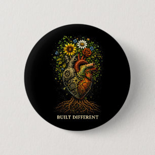 Badge Rond 5 Cm Construit Différemment