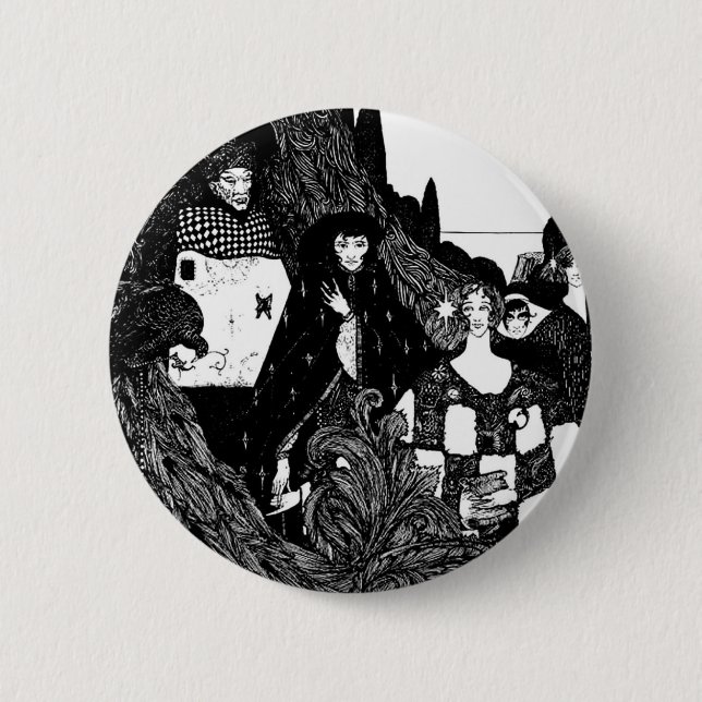Badge Rond 5 Cm Conte de fées - illustration 2 (Devant)