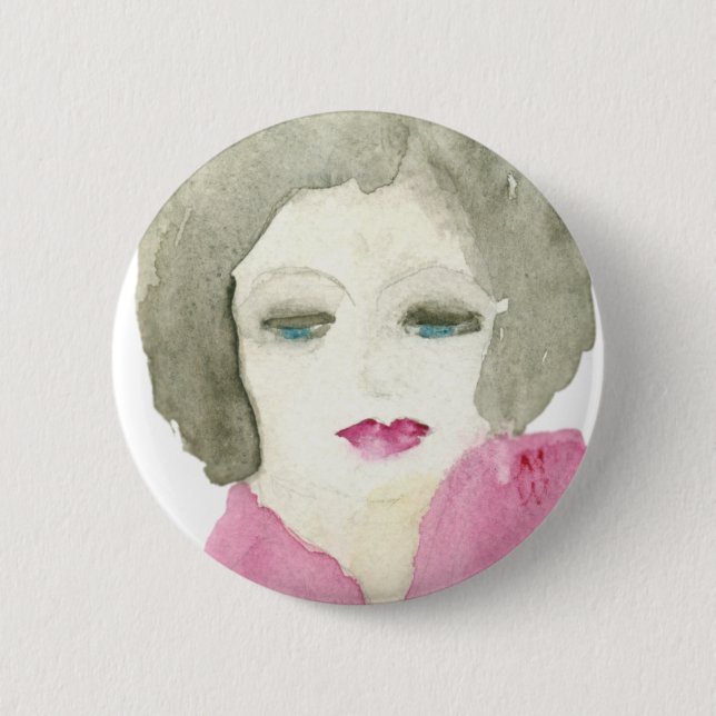 Badge Rond 5 Cm Contemplation (Devant)