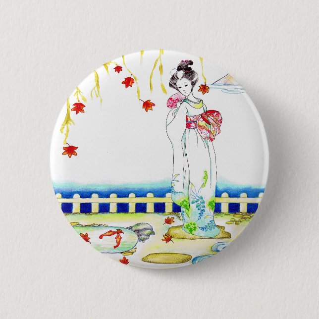 Badge Rond 5 Cm Contemplation (Devant)
