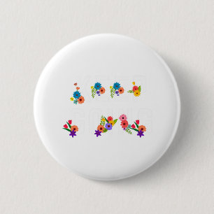 Badge Rond 5 Cm Continuer à offrir un cadeau positif pour la sensi