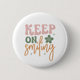 Badge Rond 5 Cm Continuez À Sourire Carte De Devis Inspirationnell