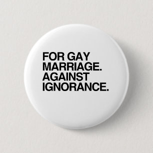 BADGE ROND 5 CM CONTRE L'IGNORANCE