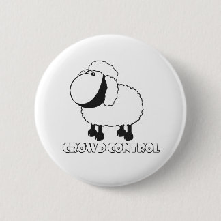 Badge Rond 5 Cm contrôle des foules