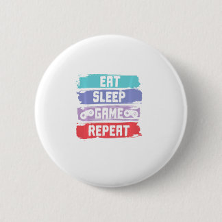 Badge Rond 5 Cm Contrôleur de répétition du jeu de veille