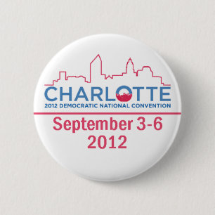 Badge Rond 5 Cm Convention DNC