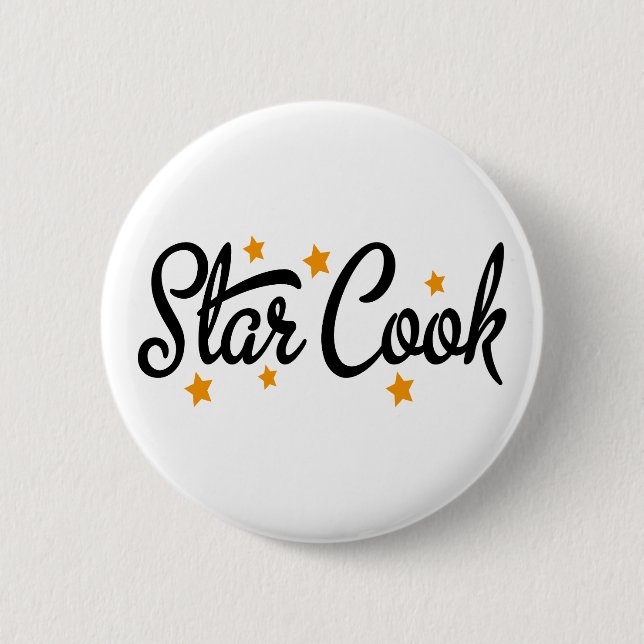 Badge Rond 5 Cm Cook (Devant)