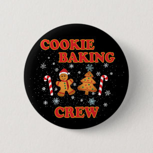 Badge Rond 5 Cm Cookie Baking Crew