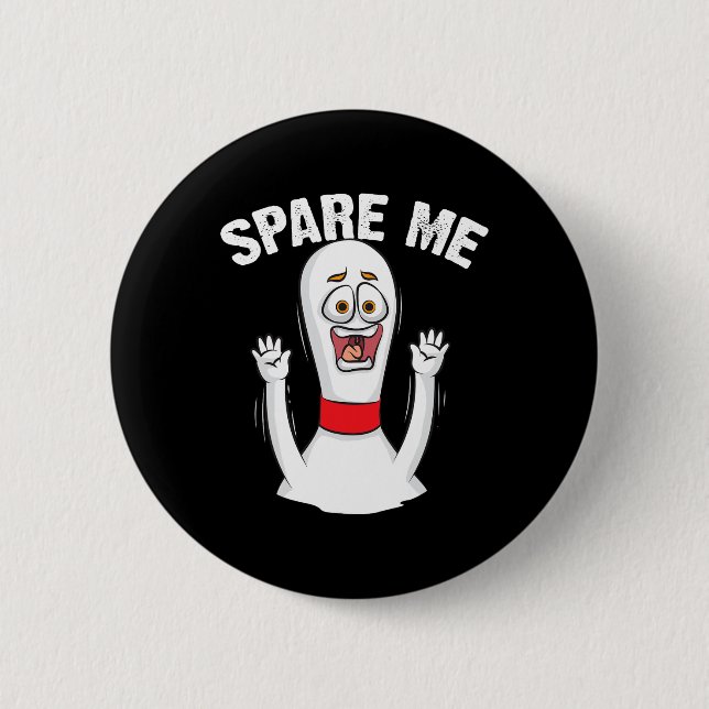 Badge Rond 5 Cm Cool Bowling Nouveauté Pour Hommes Femmes Bowling  (Devant)
