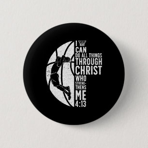 Badge Rond 5 Cm Cool Bysketbyll Pour Hommes Femme Sport Jeu Bysket
