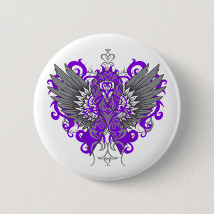 Badge Rond 5 Cm Cool de sensibilisation Lupus