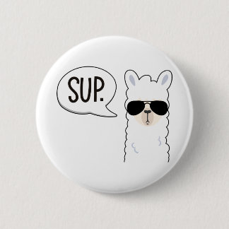 Badge Rond 5 Cm Cool lama