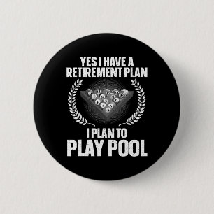 Badge Rond 5 Cm Cool Pool Conception Pour Hommes Femmes Billard Lo