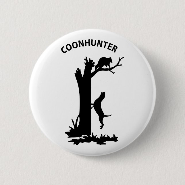 Badge Rond 5 Cm CoonHunter (Devant)