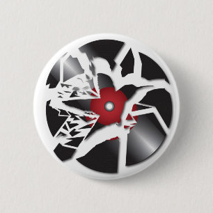 Badge Rond 5 Cm copie de copie de chanson d'oiseau