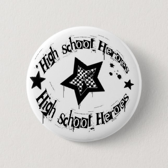 Badge Rond 5 Cm copie de jet-étoile (Devant)