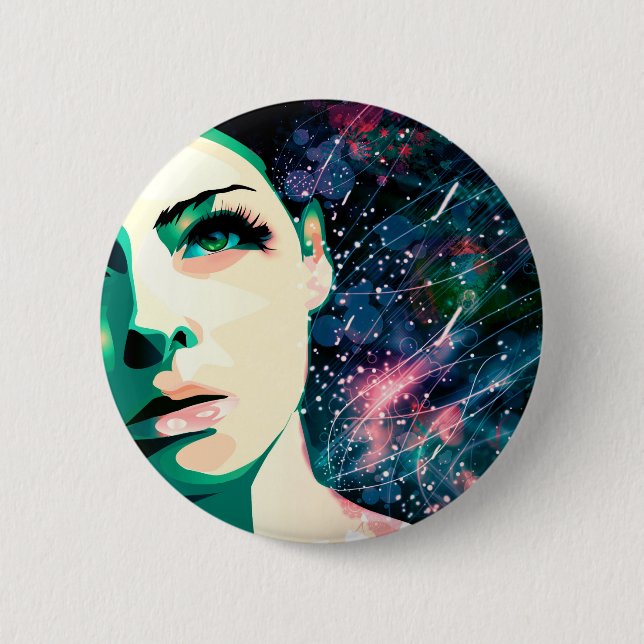 Badge Rond 5 Cm Copie de Julzips - de Retrato (Devant)