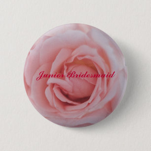Badge Rond 5 Cm Copie de RoseMousepad, demoiselle d'honneur junior