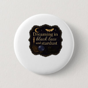Badge Rond 5 Cm Copie De Whimsigoth Imaginaire Forêts Mystiques, L