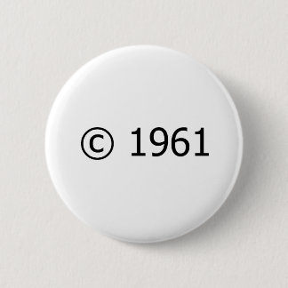 Badge Rond 5 Cm Copyright 1961