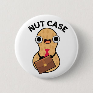 Badge Rond 5 Cm Coque Nut Funny Peanut Puns