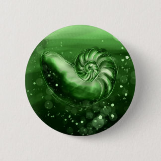 Badge Rond 5 Cm Coquillage de jade