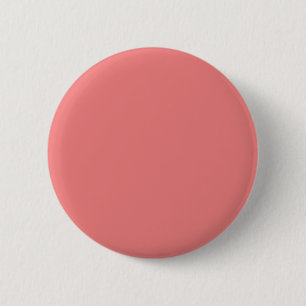 Badge Rond 5 Cm Corail Clair