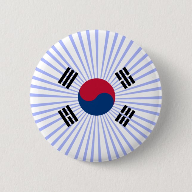 Badge Rond 5 Cm Coreana de Bandera (Devant)