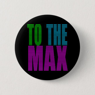 Badge Rond 5 Cm Corey Tiger 80s Style à la MAX