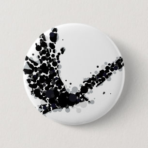 Badge Rond 5 Cm corneille