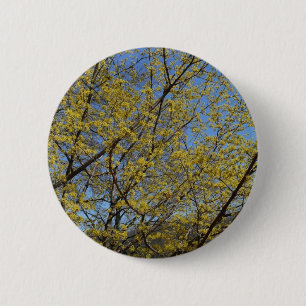 Badge Rond 5 Cm Cornelian Cherry