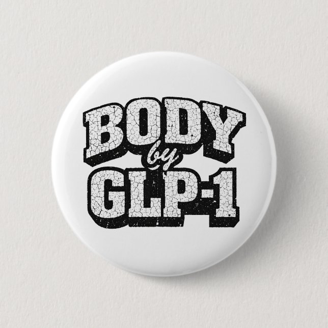 Badge Rond 5 Cm CORPS par GLP-1 (Devant)