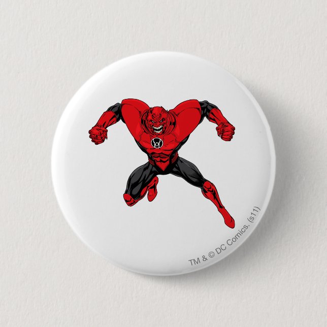 Badge Rond 5 Cm Corps rouges de lanterne - saut 1 de rage (Devant)