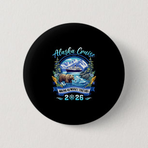 Badge Rond 5 Cm Correspondance Famille Amis Et Groupe Alaskan Alas