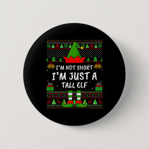Badge Rond 5 Cm Correspondant laid Je ne suis pas petit Je suis ju