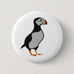 Badge Rond 5 Cm Corsal de Puffin