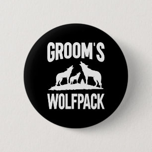 Badge Rond 5 Cm Cortège Wolfpack 