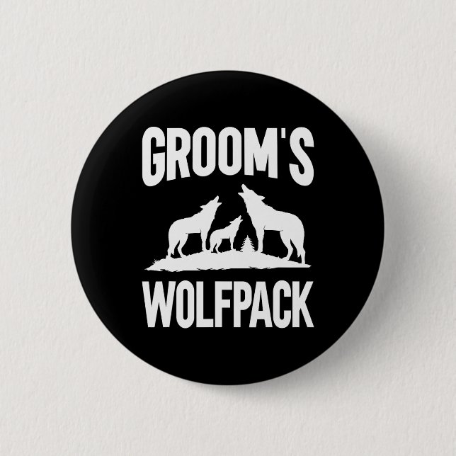 Badge Rond 5 Cm Cortège Wolfpack 2  (Devant)
