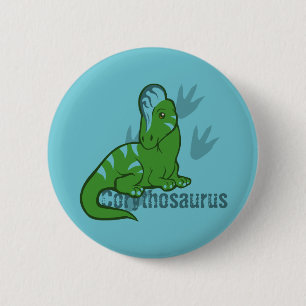 Badge Rond 5 Cm Corythosaurus