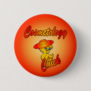 Badge Rond 5 Cm Cosmetologie Chick #5