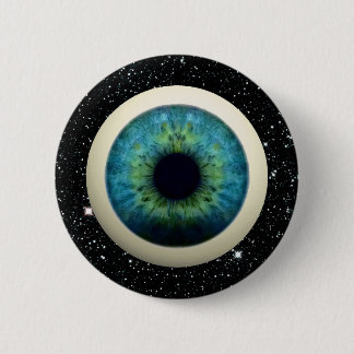 Badge Rond 5 Cm ~ COSMIQUE d'OEIL (grand article de nouveauté d'A