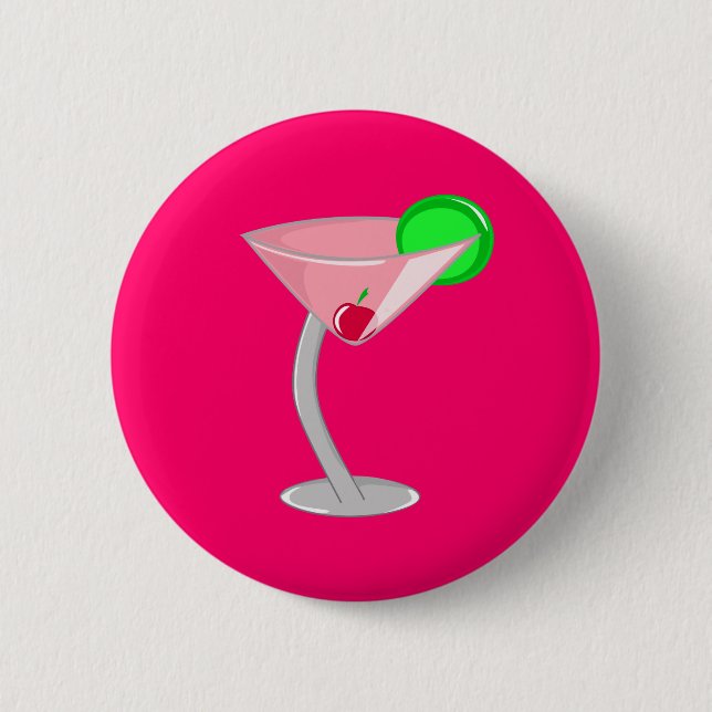 Badge Rond 5 Cm Cosmopolite (Devant)