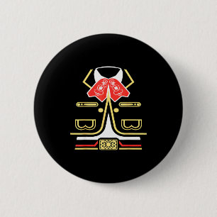 Badge Rond 5 Cm Costume de charro de mariachi mexicain pour Hallow