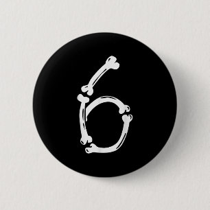 Badge Rond 5 Cm Costume de couple n°6 Duo 67 Six Sept Mème Drôle 6