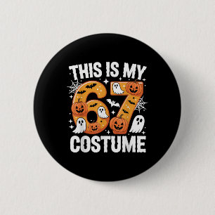 Badge Rond 5 Cm Costume de fête Halloween numéro 67 cool
