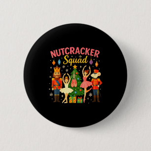 Badge Rond 5 Cm Costume de Noël pour enfants de la troupe de balle
