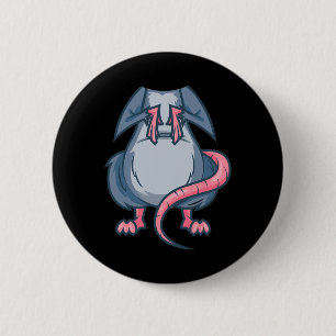 Badge Rond 5 Cm Costume de souris Halloween Easy Rat Cosplay Derni