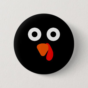 Badge Rond 5 Cm Costume de toast Halloween Funny Pain Lover Christ