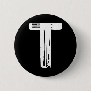 Badge Rond 5 Cm Costume d'Halloween amusant T Green Vint